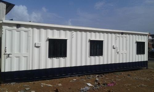 PVC Prefabricated Portable Cabin, Color : White