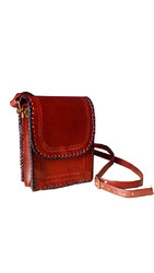 Eshta Handmade Leather Sling Bag, Size : 20cm x 15cm x 15cm