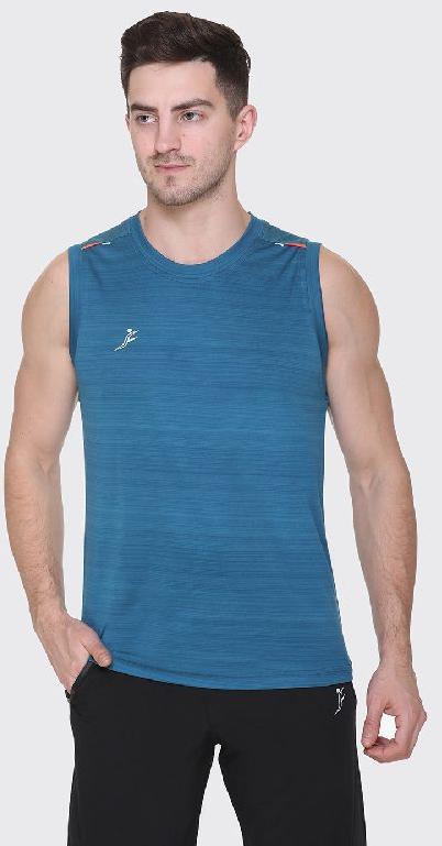 Sleeveless Sports T Shirts for Unisex, Occasion : Sportswear