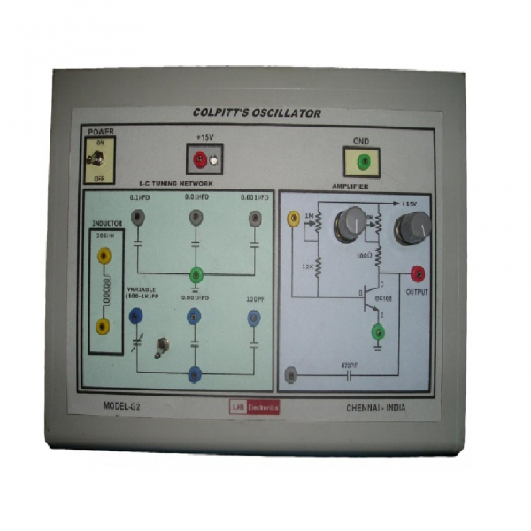 COLPITTS OSCILLATOR Lab Electronics, Chennai, Maharashtra