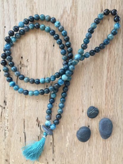 Apatite Beads Mala