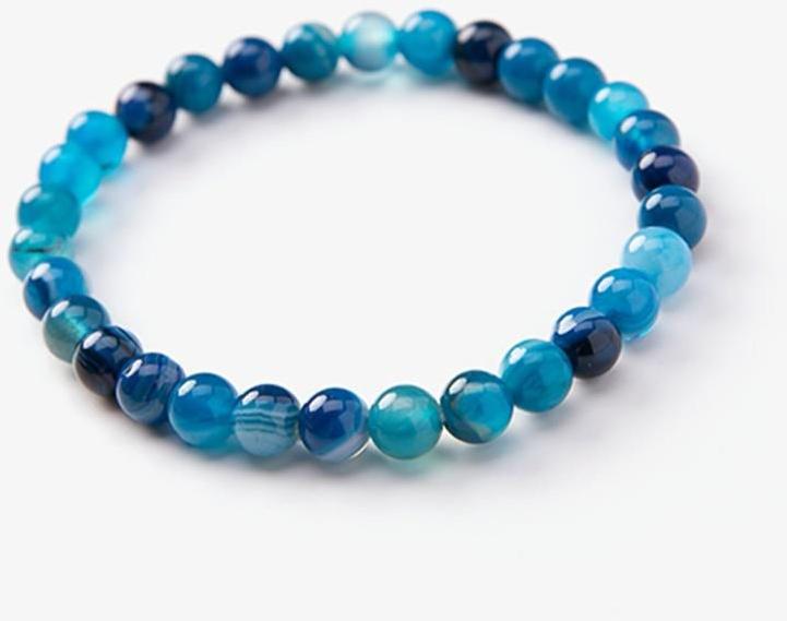 Blue Agate Bracelet