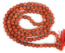 Polished Red Jasper Beads Mala, Feature : Long Lasting, Quality Tested, Visually Pleasing Design