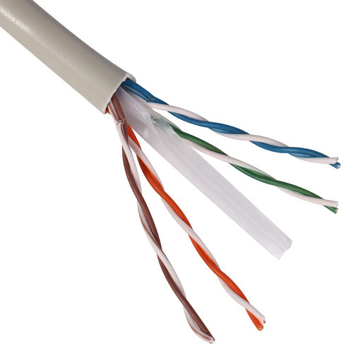 CAT 6 UTP LAN Cable, Outer Material : Rubber