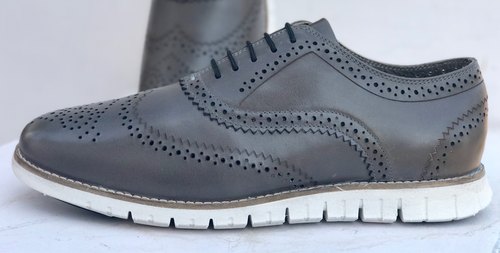 Leather EVA Brogue Shoe, Size : 40-44