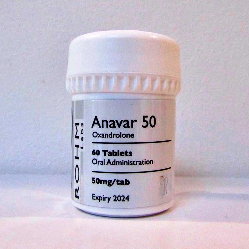 ROHM Labs Anavar 50mg 60 Oxandrolone tablets
