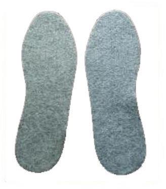 PET Polyester Plain Inner Shoe Soles, Size : 60 Inches 