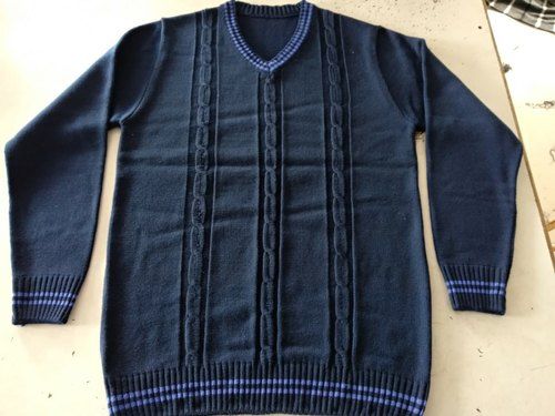 Kids School Full Sleeve Sweater, Feature : Comfortable, Dry Cleaning, Easily Washable, Impeccable Finish