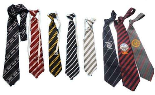 Polyester School Uniform Tie, Feature : Anti-Wrinkle, Comfortable, Easily Washable, Fad Less Color