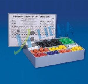 Atomic Model Set, for Chemistry Lab, Packaging Type : Box