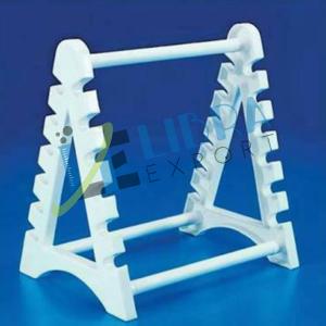 Round HDPE Horizontal Pipette Stand, for Packing Wall Putty, Pattern : Plain