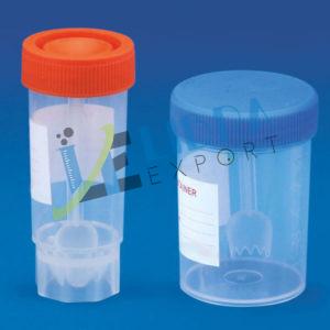 Smooth Stool Container, for Lab Use, Grade : Medical Grade