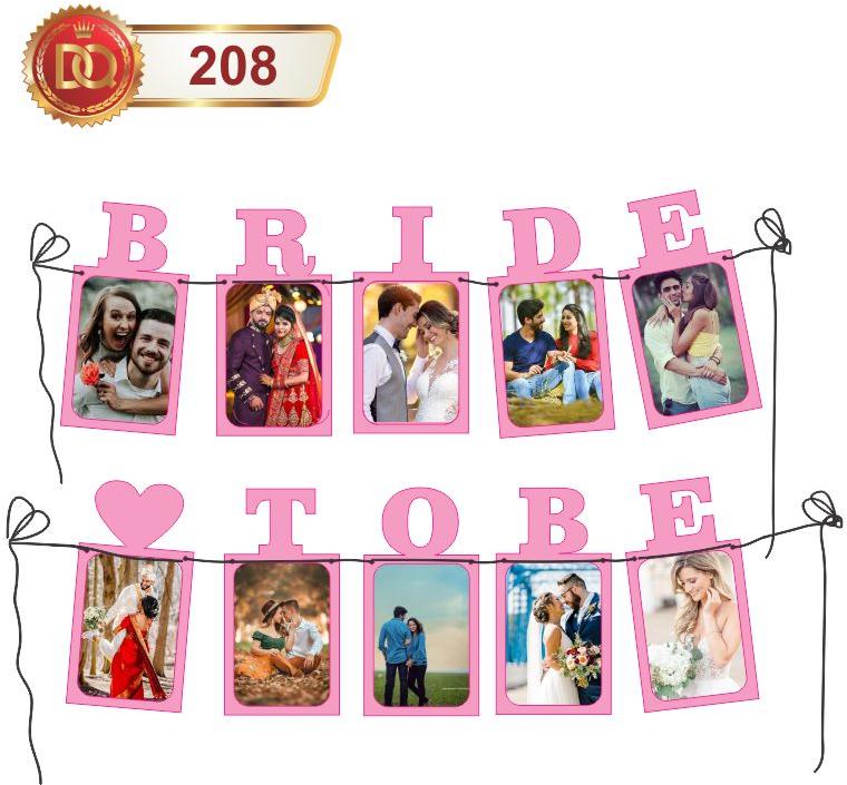 Bride To Be Photo Banner
