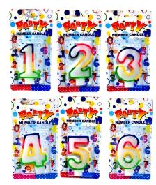 Decor Queen Number Birthday Candles, for Smokeless, Packaging Type : Carton Box