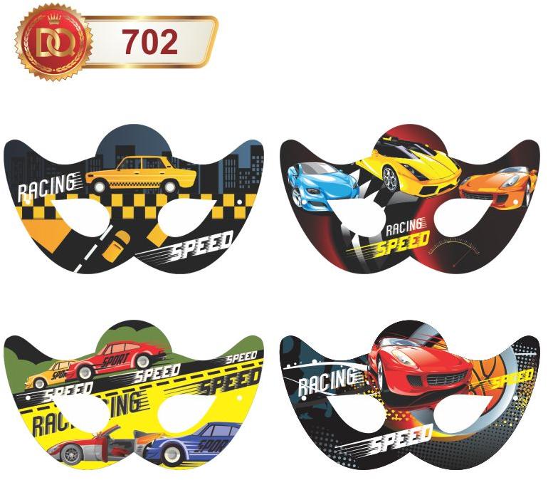 Paper Racing Car Eye Mask, Feature : Comfortable