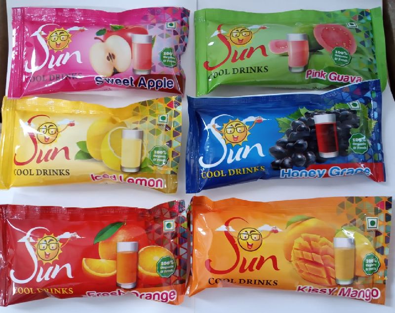 Suncooldrinks soft drinks, Packaging Type : Pouch