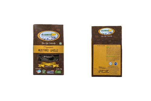 SIMFED Organic Mustard Seed, for Flavouring Agent, Packaging Size : 1 Kg