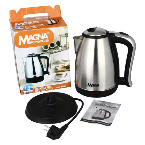 Cordless Stainless Steel Electric Kettle, Capacity : 2.0 ltr