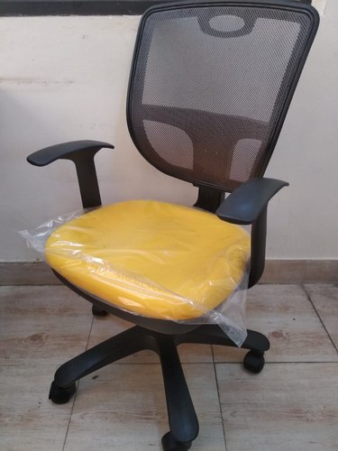 Office Chair, Color : Black Yellow