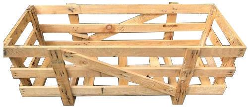 Wooden Shipping Crates Box, Shape : Rectangular