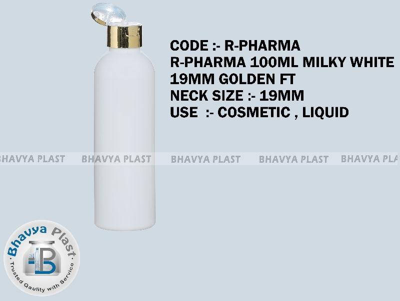 R-pharma 100 ml milk white pet bottle