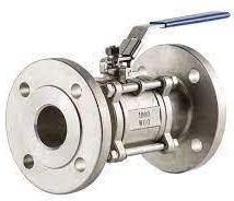 Stainless Steel Flanges Ball Valve, for Industrial, Size : Standard