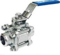 High Carbon Steel Short Handle Ball Valve, for Industrial, Size : Standard