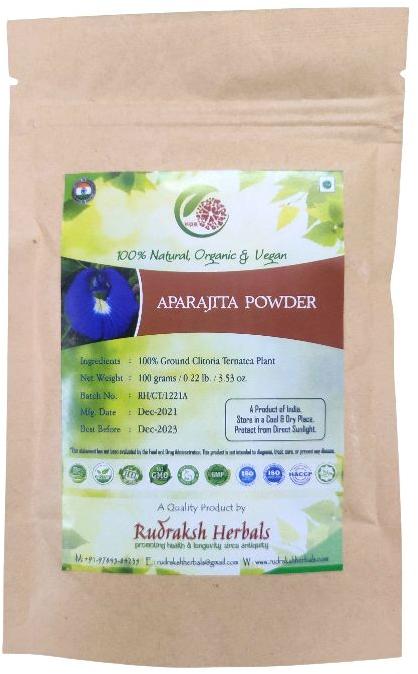 Rudraksh Aparajita Powder, Packaging Type : Kraft Paper Bag, Packaging ...