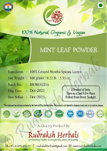 Mint Leaf Powder