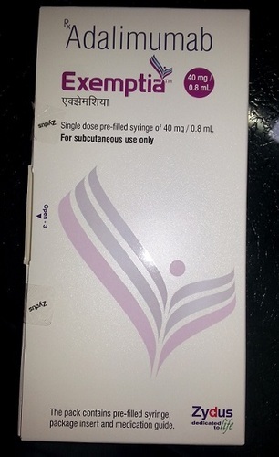 Adalimumab Exemptia Injection, Packaging Type : Pre Filled Syringe