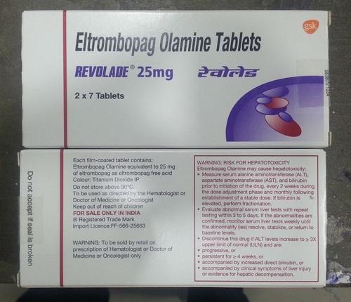 Eltrombopag Olamine 25mg Tablets