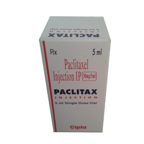 Paclitaxel 30mg Injection, Packaging Type : Vial