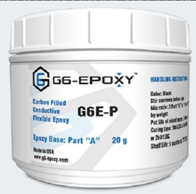 G6E-P Carbon Filled Conductive Epoxy, Color : Black at Best Price