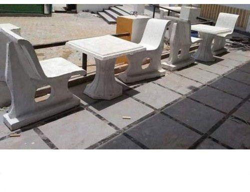 Garden Cement Table Chair Set