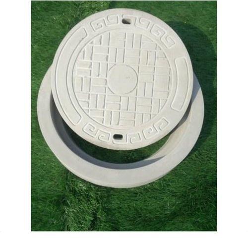 Round RCC Manhole Cover, for Construction, Size : Standard
