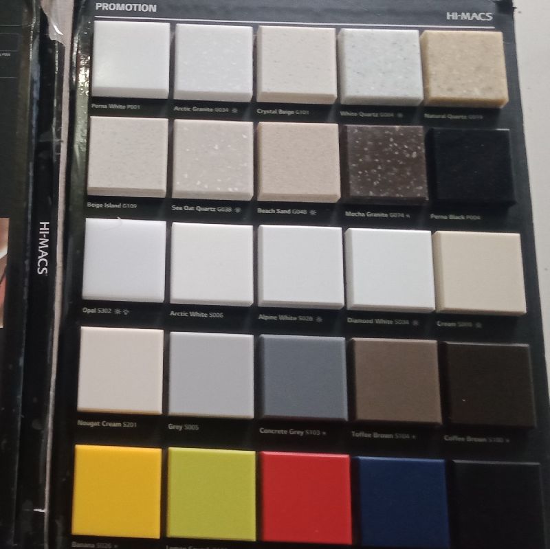 LG Hi Macs Acralic Solid sur650face