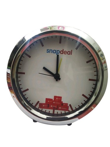 Prommotional Table Clock, Packaging Type : Box