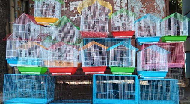 Metal Bird cage, for Easy Opening, Fully Adjustable, Size : 290 X 220 X 140Mm, 430 X 270 X 150Mm