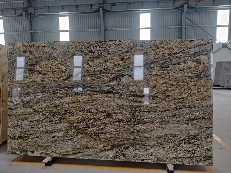 Cheetah Brown Granite Slab