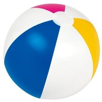 PVC Inflatable Beach Ball, Pattern : Plain