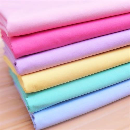 Cotton fabric, for Garments, Pattern : Plain