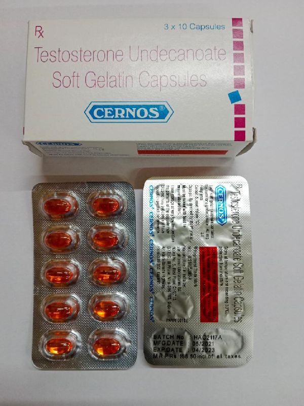 Cernos Soft Gelatin (Testosterone) Capsule