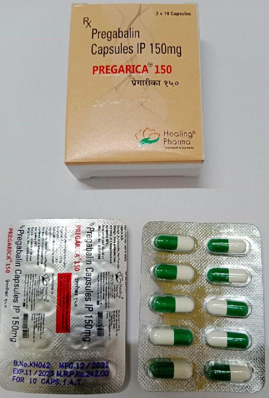 Pregarica 150 Mg (Pregabalin) Capsule