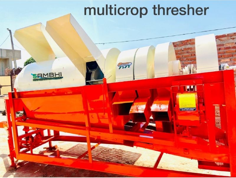  Pneumatic Automatic Multicrop Threshers, for Agriculture Purpose, Production Capacity : 20
