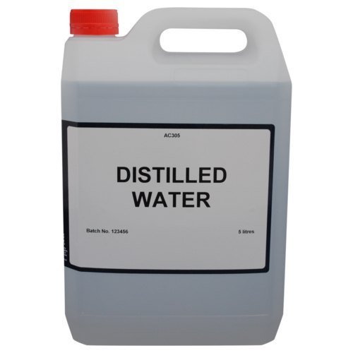 Distilled water, Form : Liquid