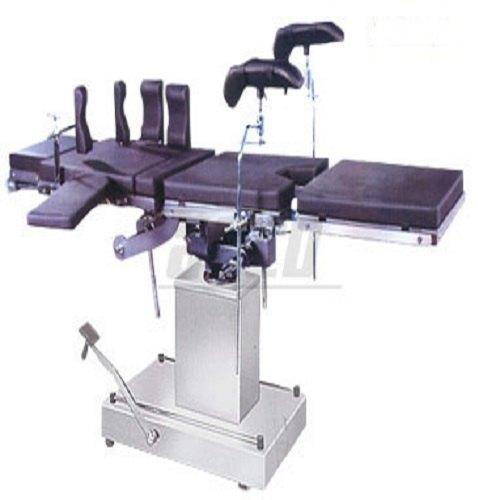 Rectangular Polished Metal Adjustable Operation Theater Table, for Operating Room Use, Pattern : Plain