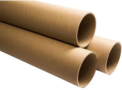 Kraft Paper Tube, for Packaging, Pattern : Plain