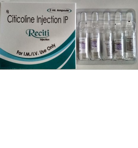 Citicoline injection, Packaging Size : 5*2ml vial