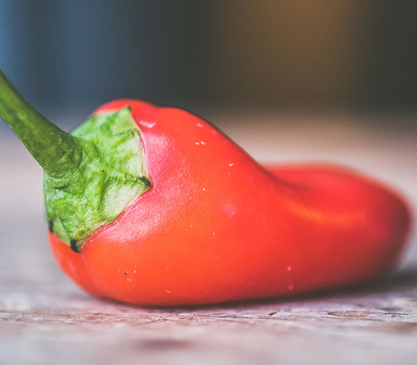 Fresh Red Capsicum