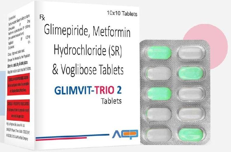 Glimvit-Trio 2 Tablets